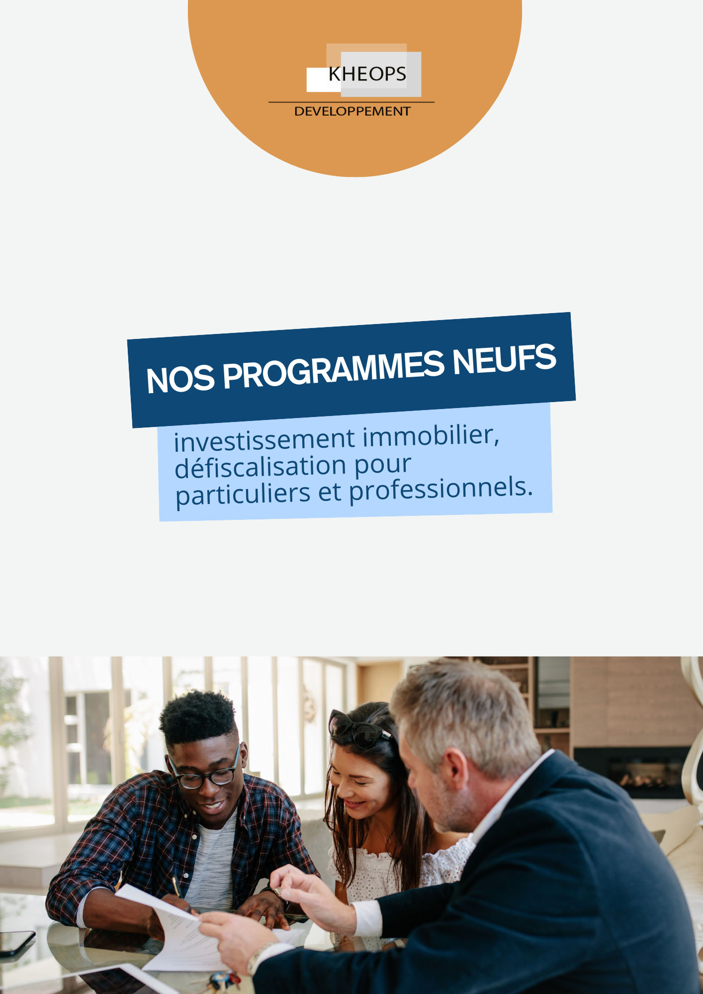 Brochure de nos programmes neufs